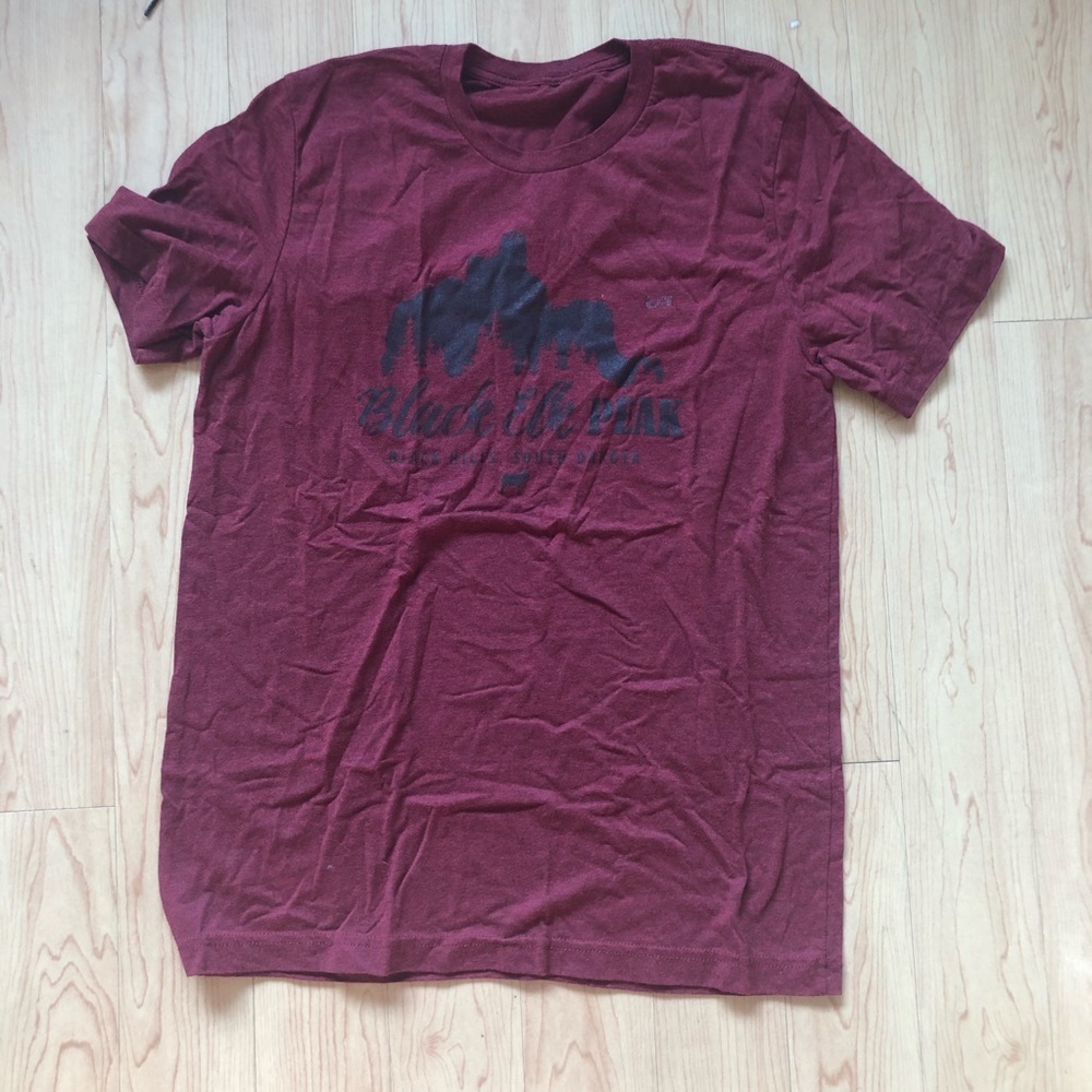 Black Elk Peak Black Hills Red tshirt